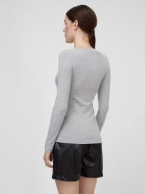 Лонгслив Sassofono модель A201-SF-314112-1, МЕЛАНЖЕВИЙ Фото