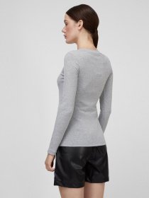 Лонгслив Sassofono модель A201-SF-315112-1, МЕЛАНЖЕВИЙ Фото