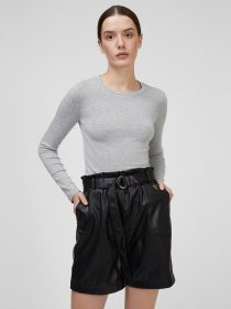 Лонгслів Sassofono модель A201-SF-315112-1, МЕЛАНЖЕВИЙ Фото