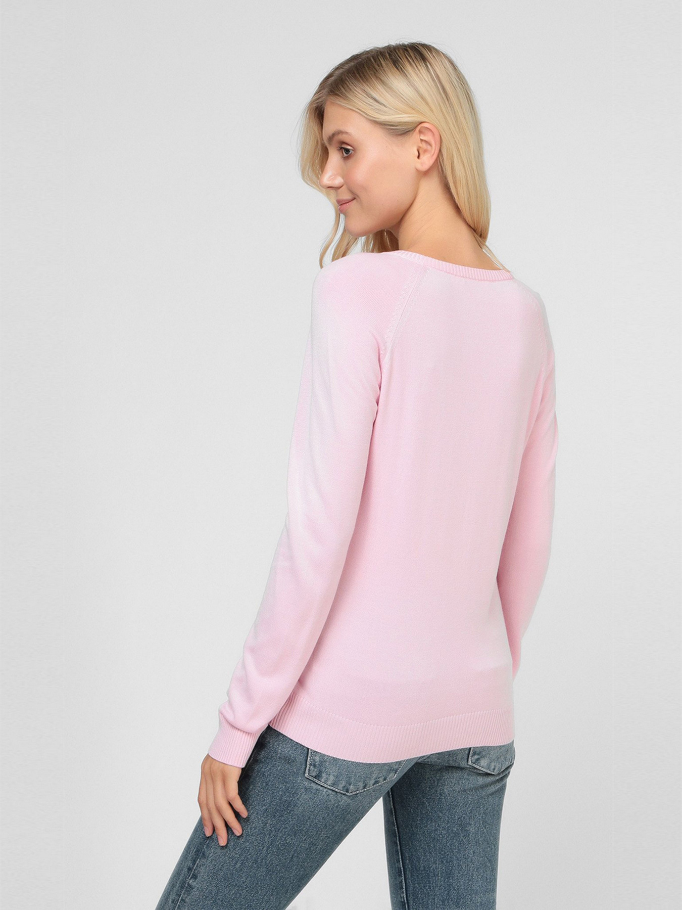 Джемпер Sassofono модель A191-SF-473113, ПУДРОВИЙ Фото