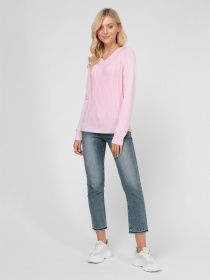 Джемпер Sassofono модель A191-SF-473113, ПУДРОВИЙ Фото