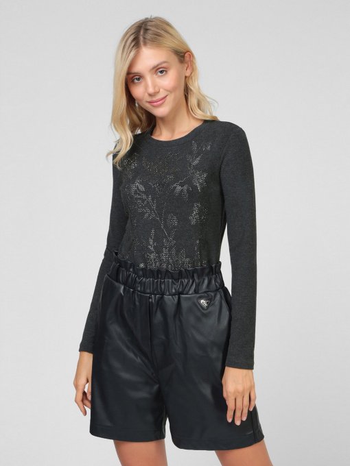 Лонгслив Sassofono модель A201-SF-315112-2, АНТРАЦИТ Фото