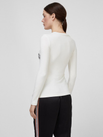 Лонгслив Sassofono модель A201-SF-315112-2, МОЛОЧНИЙ Фото