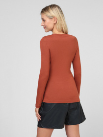 Лонгслів Sassofono модель A201-SF-315112-2, ЦЕГЛЯНИЙ Фото