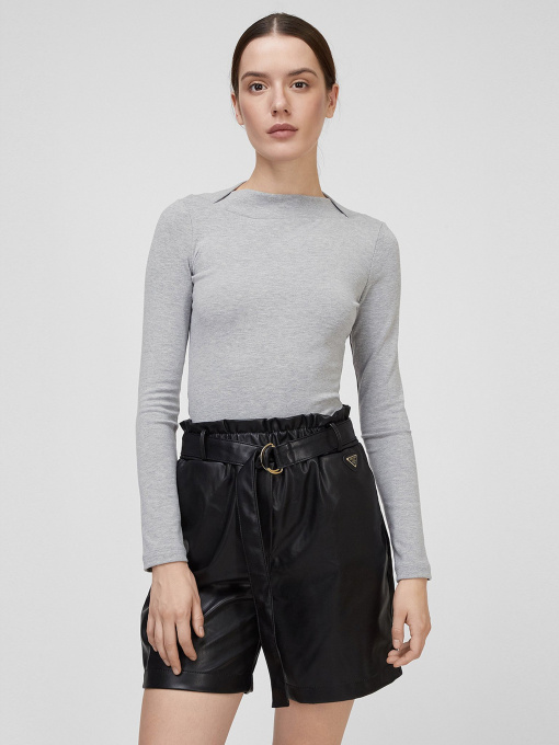 Лонгслив Sassofono модель A201-SF-316112-1, МЕЛАНЖЕВИЙ Фото