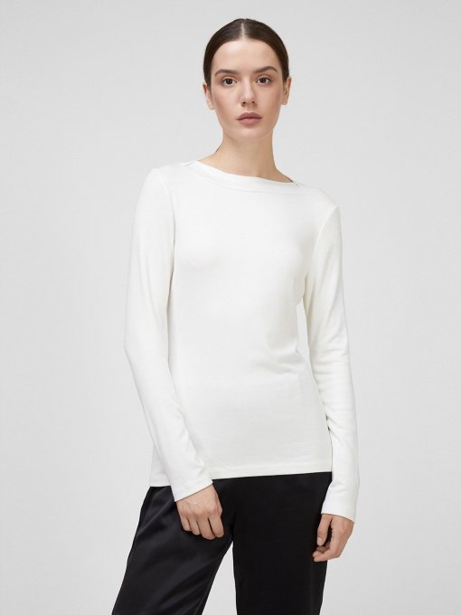 Лонгслів Sassofono модель A201-SF-316112-1, МОЛОЧНИЙ Фото