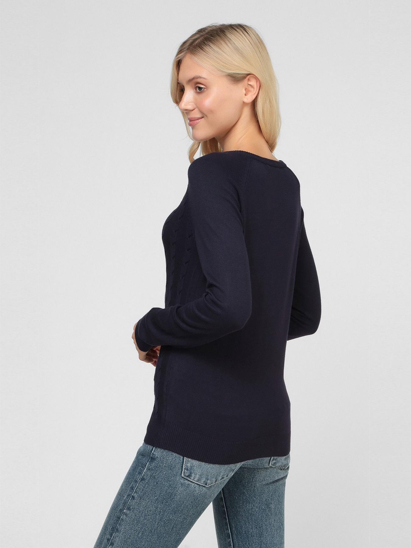 Джемпер Sassofono модель A191-SF-473113, СИНІЙ Фото