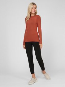 Лонгслів Sassofono модель A201-SF-316112-1, ЦЕГЛЯНИЙ Фото