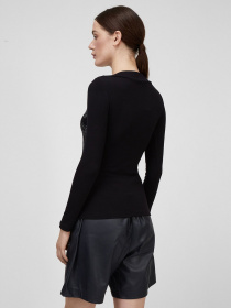 Лонгслив Sassofono модель A201-SF-316112-2, ЧОРНИЙ Фото