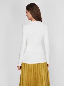 Лонгслив Sassofono модель A201-SF-317112-1, МОЛОЧНИЙ Фото