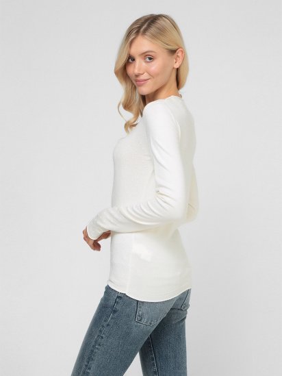 Джемпер Sassofono модель A191-SF-474112, МОЛОЧНИЙ — фото - INTERTOP