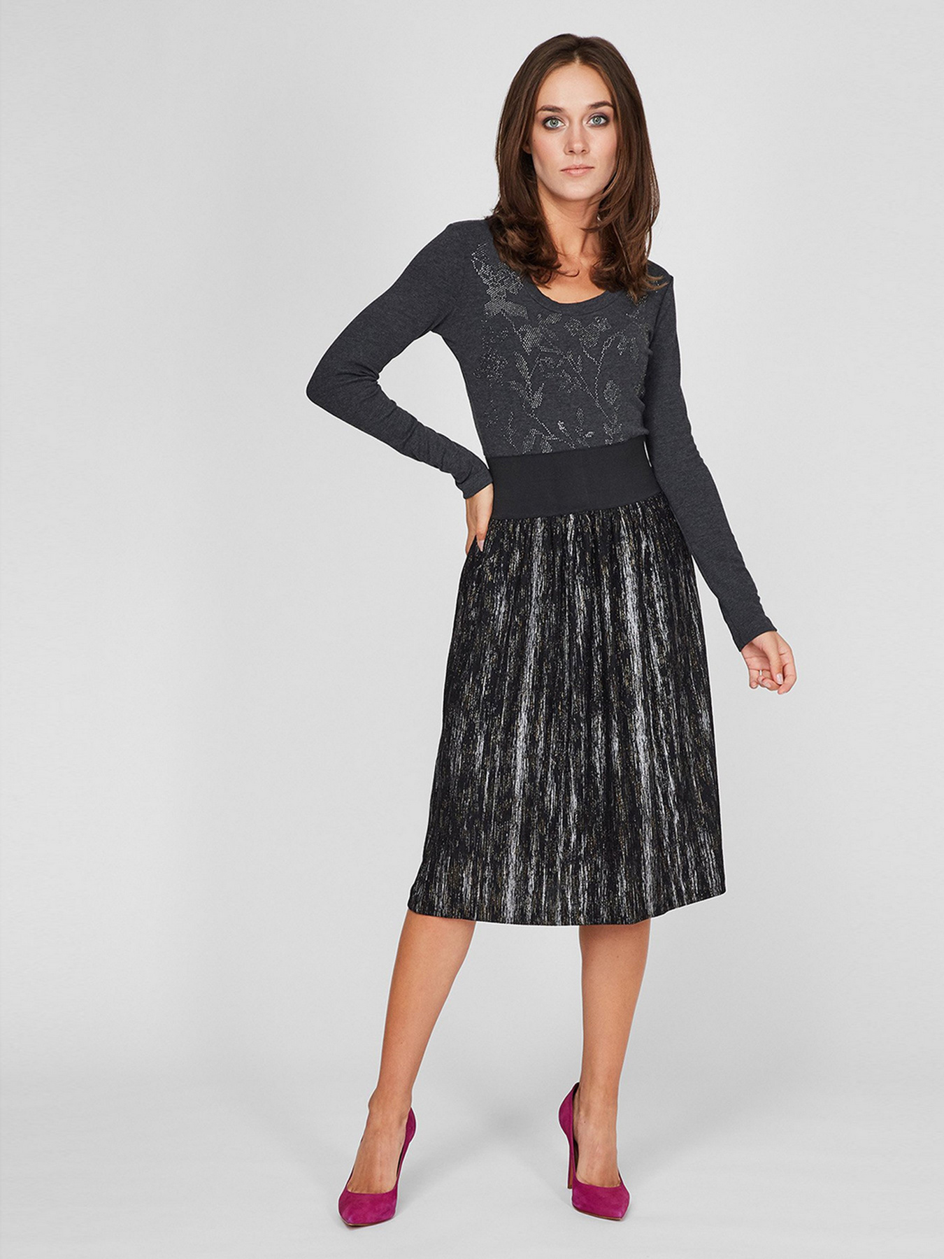 Лонгслив Sassofono модель A201-SF-317112-2, АНТРАЦИТ Фото