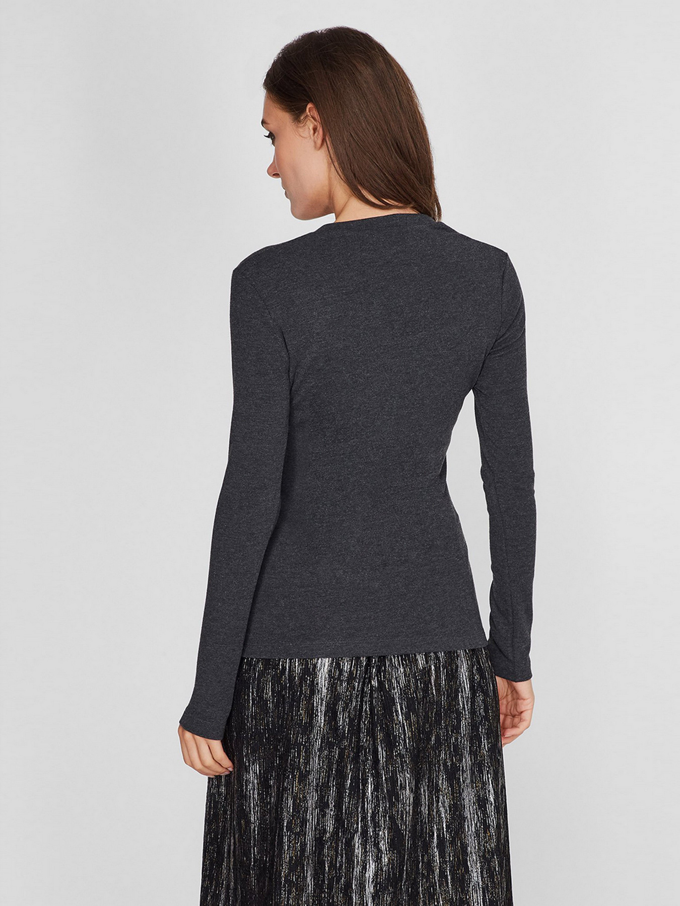 Лонгслів Sassofono модель A201-SF-317112-2, АНТРАЦИТ Фото