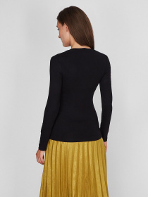 Лонгслив Sassofono модель A201-SF-317112-2, ЧОРНИЙ Фото