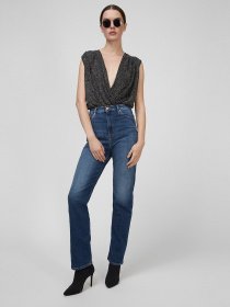 Блуза Sassofono модель A201-SF-369111, ЧОРНИЙ Фото