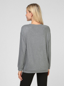 Лонгслів Sassofono модель A201-SF-410112, СІРИЙ Фото