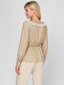 Блуза Sassofono модель A201-SF-46139, БЕЖЕВИЙ Фото