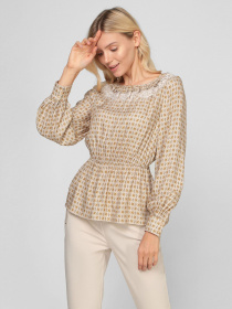 Блуза Sassofono модель A201-SF-46139, БЕЖЕВИЙ Фото