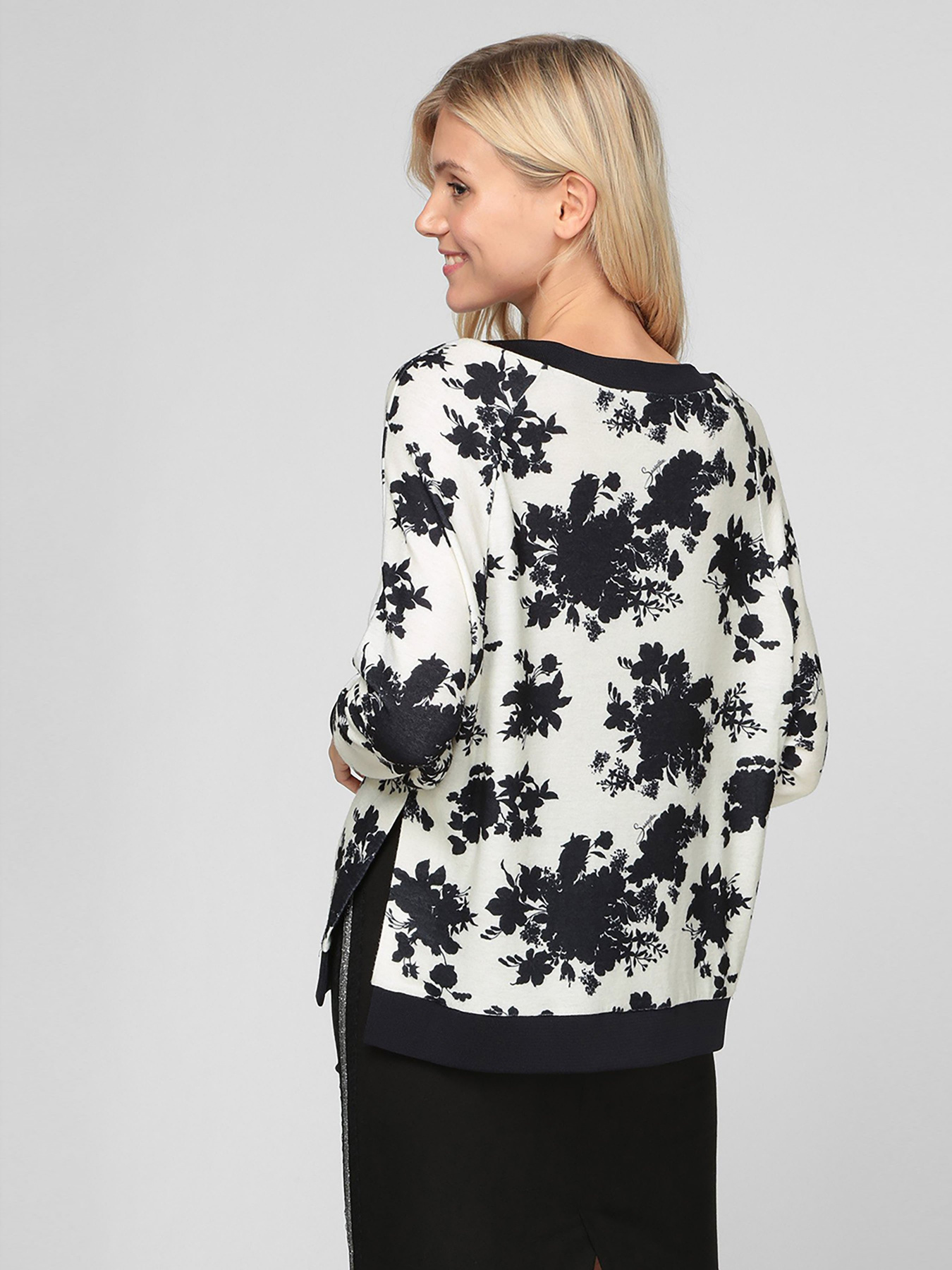 Свитшот Sassofono модель A201-SF-5314, МОЛОЧНИЙ Фото