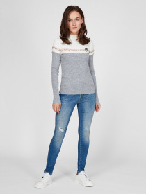 Джемпер Sassofono модель A201-SF-750111, Сіро-пудровий Фото