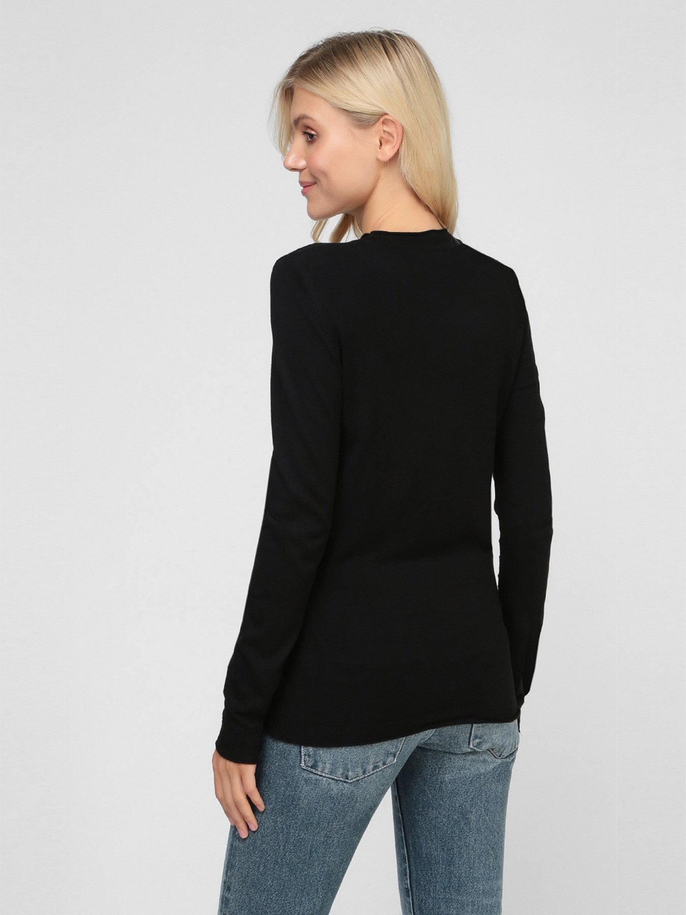 Джемпер Sassofono модель A191-SF-474112, ЧОРНИЙ Фото