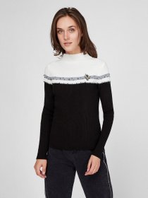 Джемпер Sassofono модель A201-SF-750111, Чорно-сірий Фото