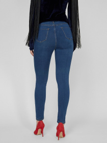 Повседневные штаны Sassofono модель A191-SF-301018, СИНІЙ Повседневные штаны Sassofono модель A191-SF-301018, СИНІЙ Фото