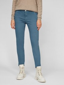 Брюки повседневные Sassofono модель A191-SF-321011, Темно блакитний Фото