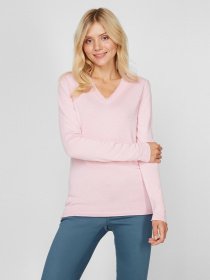 Джемпер Sassofono модель A191-SF-474113, ПУДРОВИЙ Фото