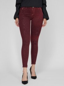 Повседневные штаны Sassofono модель A191-SF-321011-1, Бордовий Фото