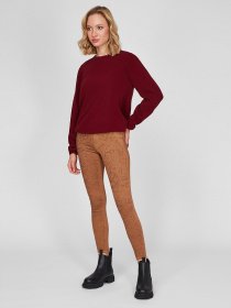 Повседневные штаны Sassofono модель A191-SF-321011-1, Темно-бежевий Фото