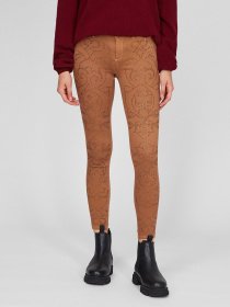 Повседневные штаны Sassofono модель A191-SF-321011-1, Темно-бежевий Фото