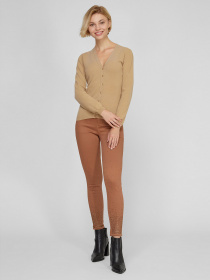 Скіні джинси Sassofono модель A191-SF-321011-2, Темно-бежевий Фото