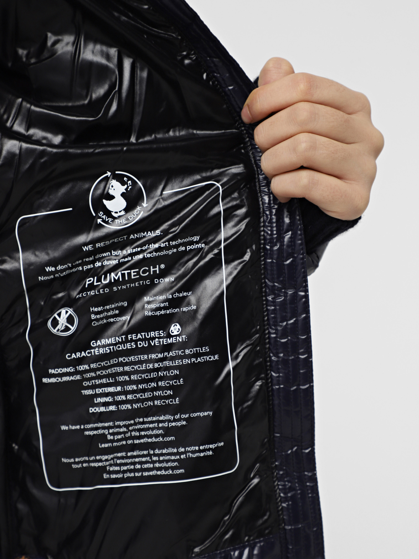 Демисезонная куртка Save the duck Cosmary модель D31470W COSMARY-LOVE19-90010 Фото