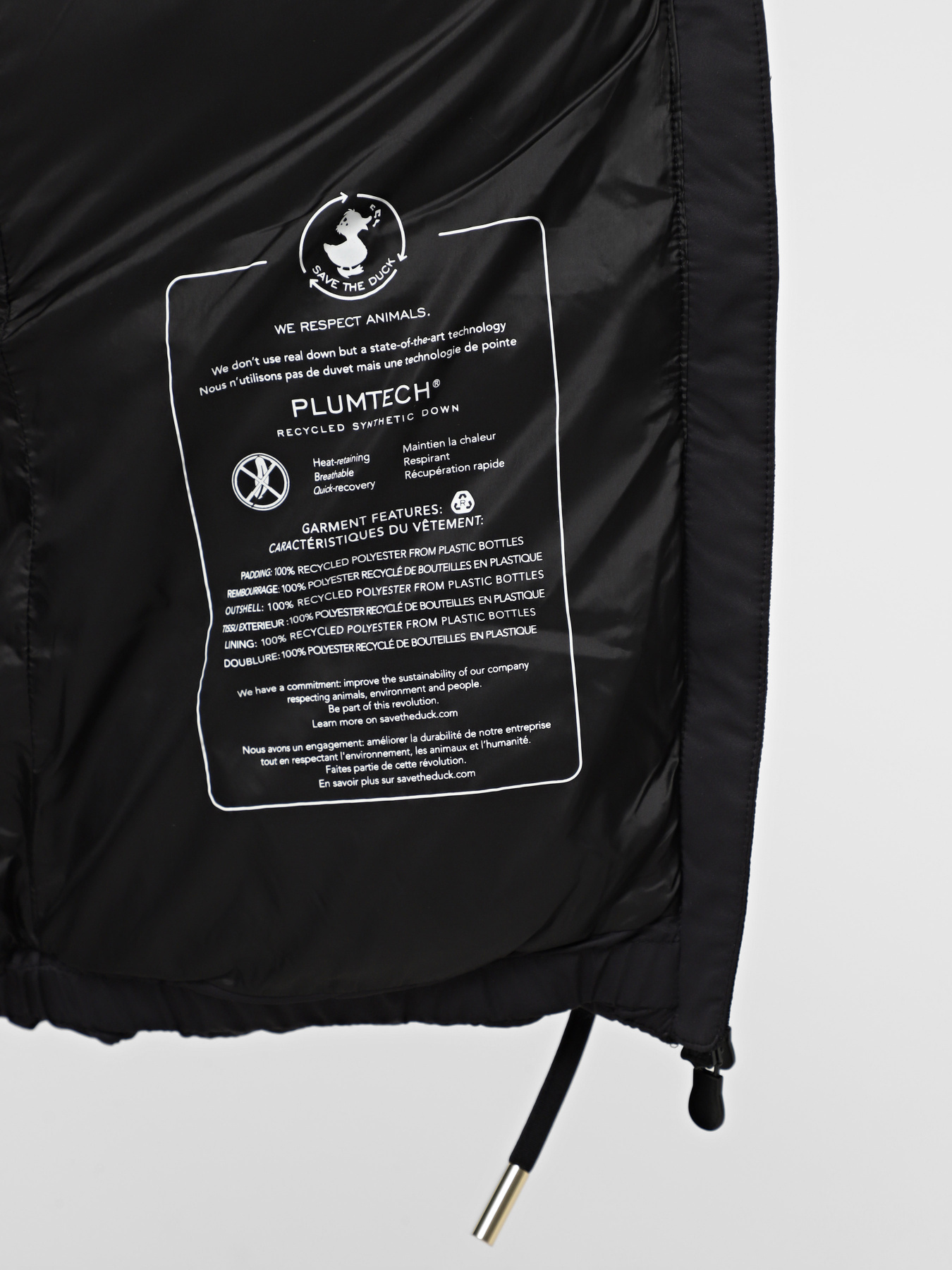 Жилет з утеплювачем Save the duck Ren модель D81947W REN-EDEL19-10000 Фото