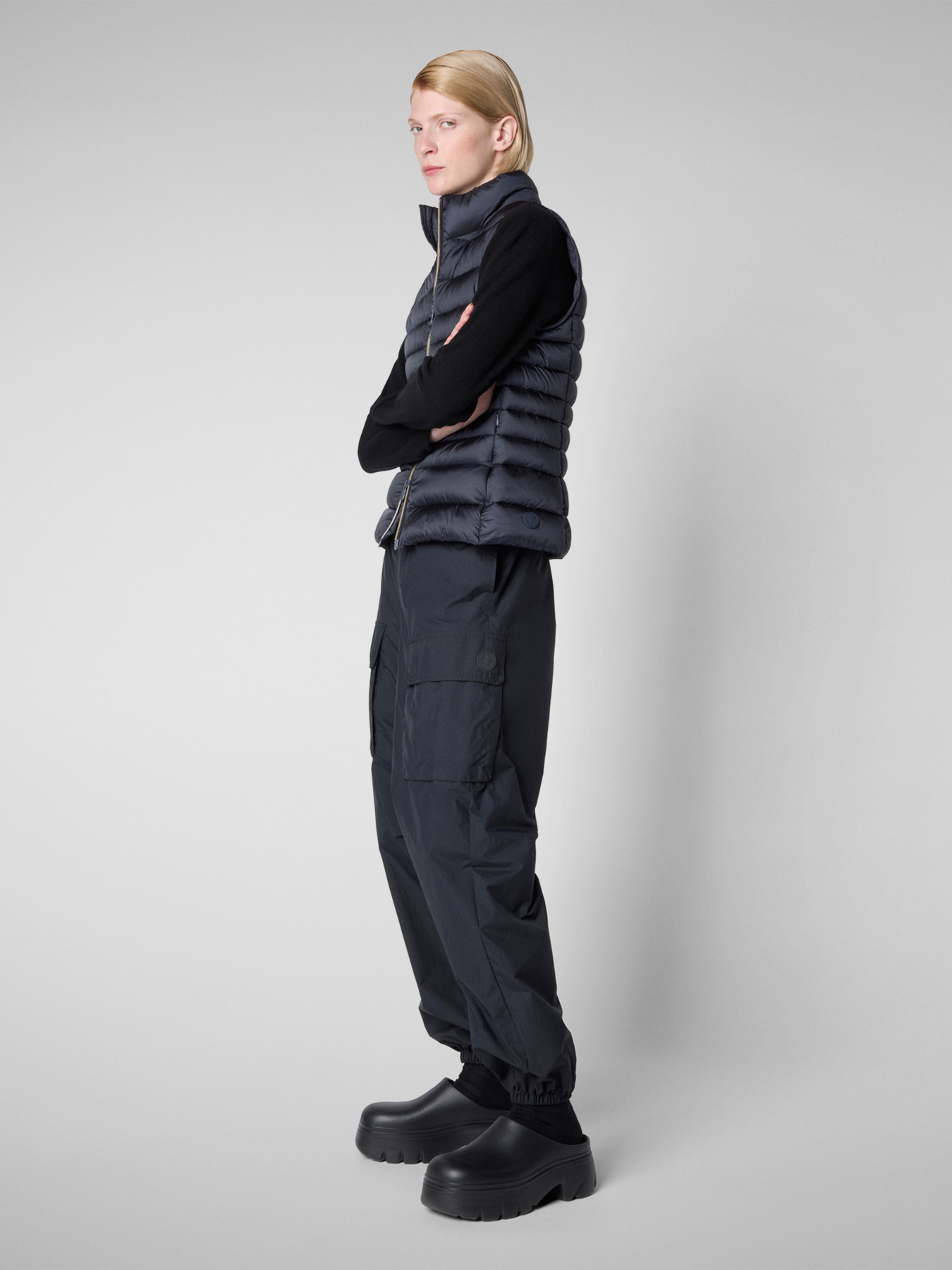 Жилет с утеплителем Save the duck Lynn модель D88490W LYNN-IRIS19-90010 Фото