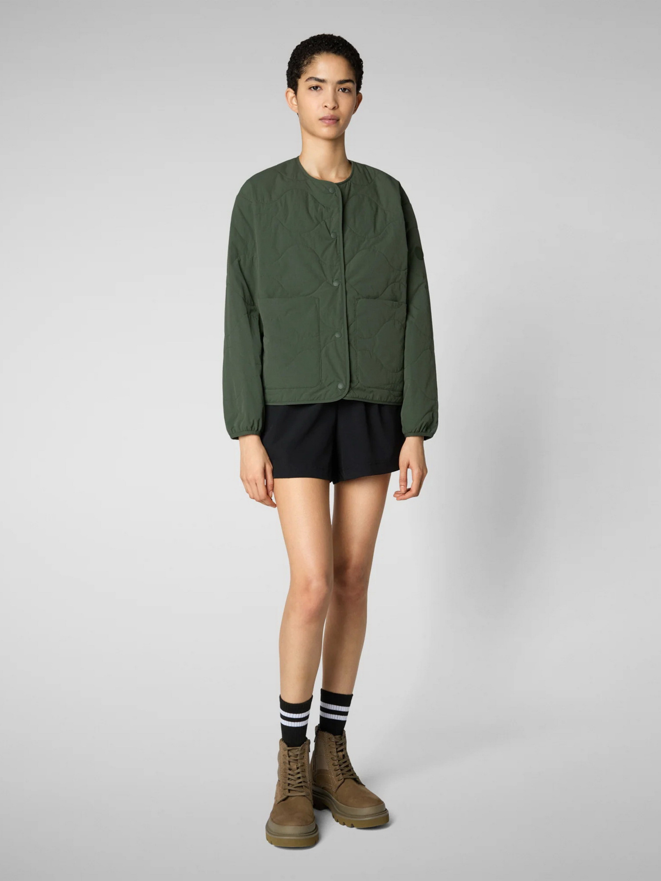 Демисезонная куртка Save the duck Loop модель D32175W LOOP-POBY20-50028 Фото