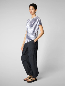 Футболка Save the duck Kova модель DT1744W KOVA-BESY20-90000 Футболка Save the duck Kova модель DT1744W KOVA-BESY20-90000 Фото