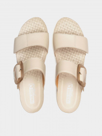 Шлепанцы PIKOLINOS Menorca модель W6E-0596-MARFIL Шлепанцы PIKOLINOS Menorca модель W6E-0596-MARFIL Фото