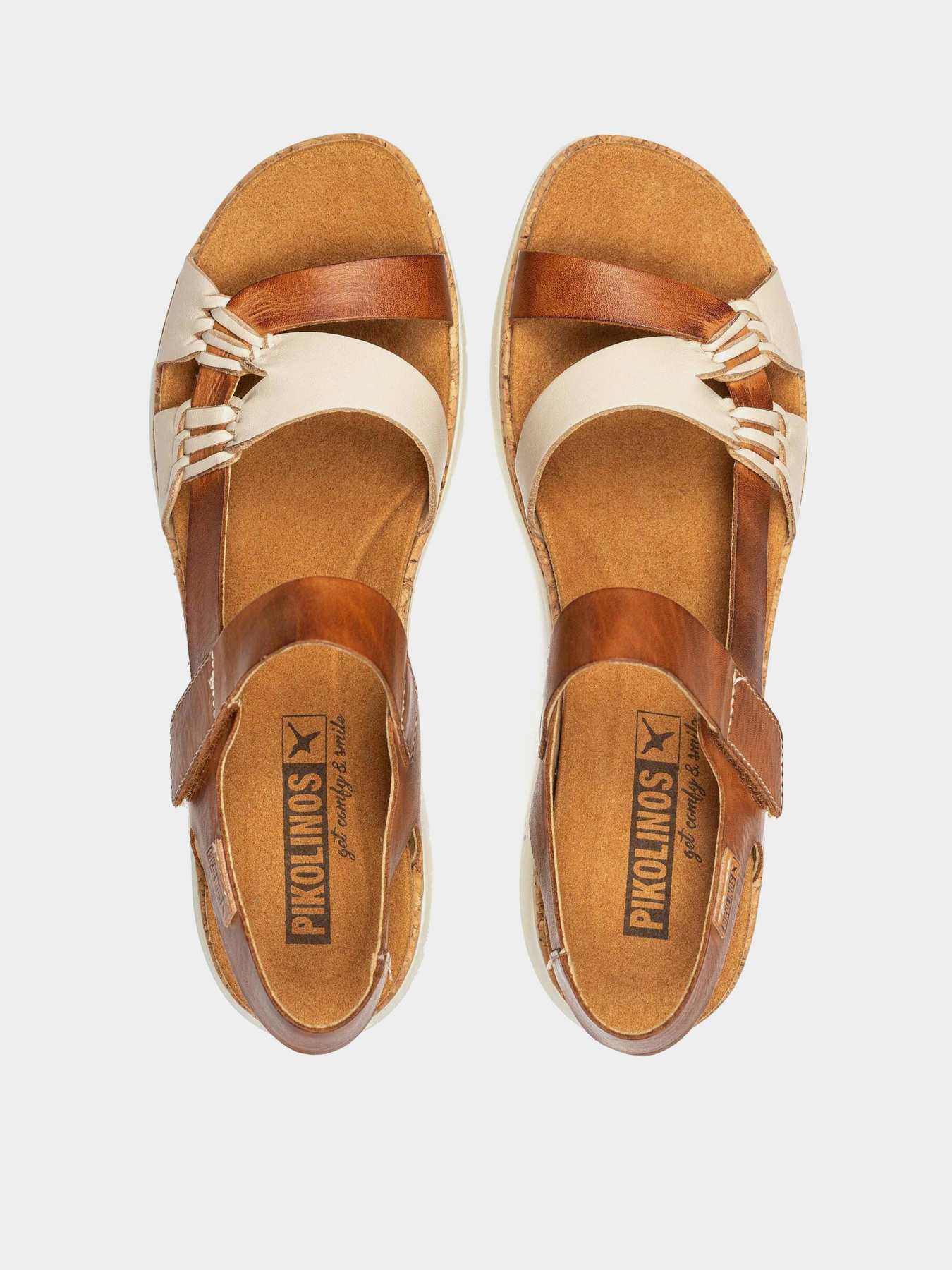 Сандалии PIKOLINOS модель W4N-0968C1-MARFIL-BRA Фото