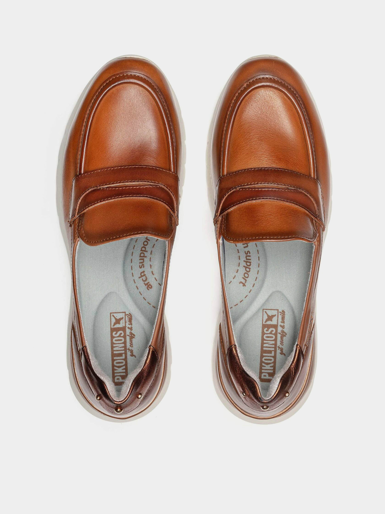 Мокасини PIKOLINOS модель W9C-3882C1-BRANDY Фото