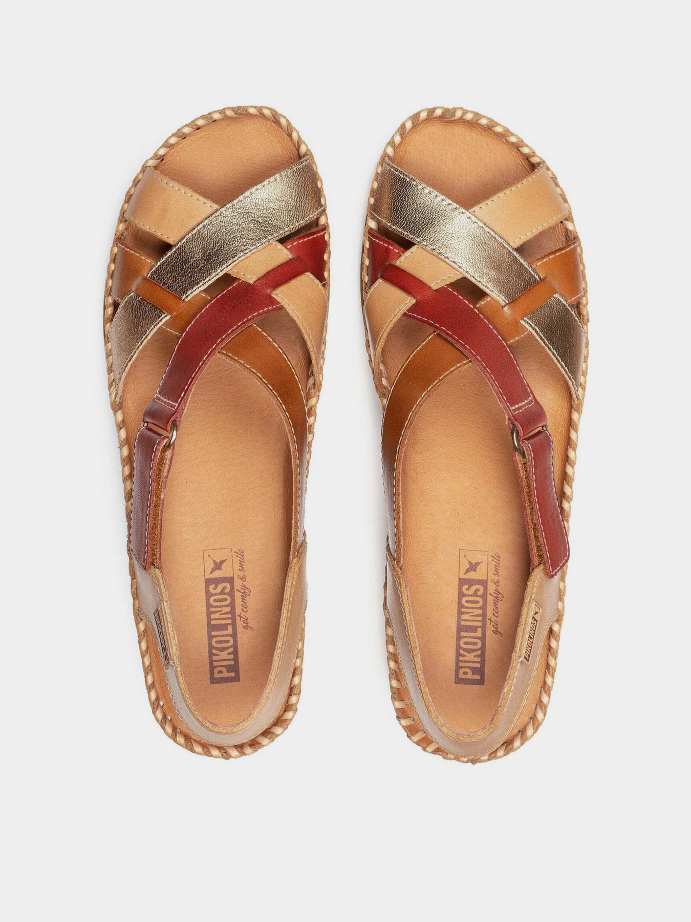 Сандалии PIKOLINOS модель W8K-0741C2-ALMOND Фото