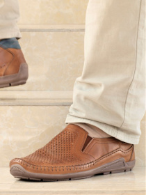 Мокасины PIKOLINOS Azores модель 06H-3126-BRANDY Фото