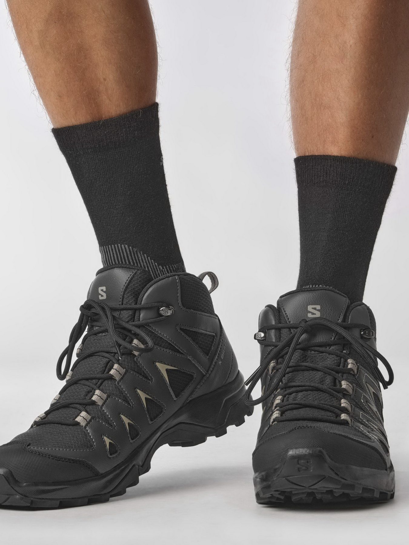 Ботинки SALOMON X Braze Mid GORE-TEX модель L47174800 Фото