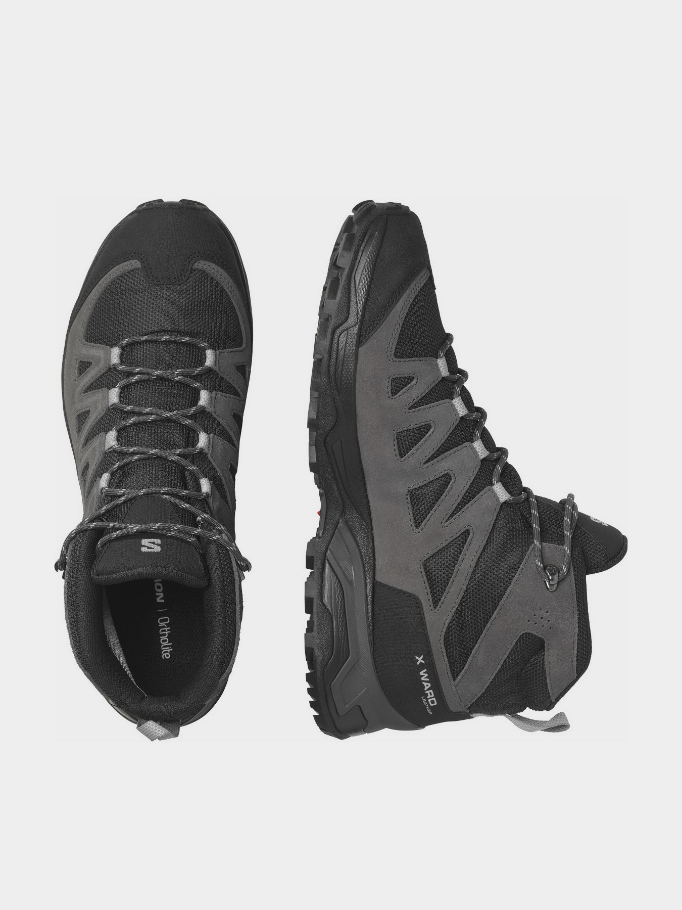 Ботинки и сапоги SALOMON X Ward Leather Mid GORE-TEX модель L47181700 Ботинки и сапоги SALOMON X Ward Leather Mid GORE-TEX модель L47181700 Фото