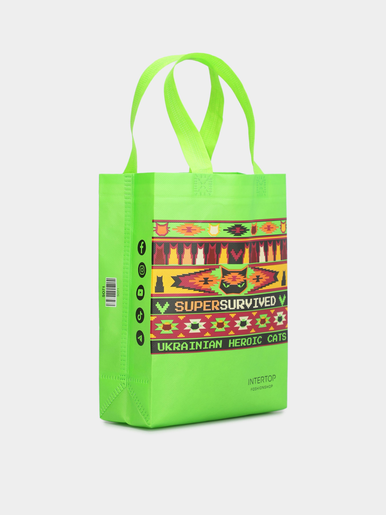 Экосумка INTERTOP модель 70-2629/318 Фото