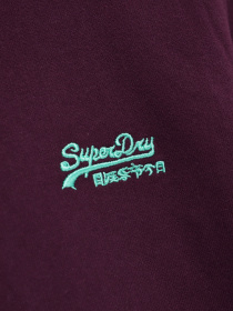 Кофта спортивная Superdry модель RN1276860_фіолетовий з білим Фото