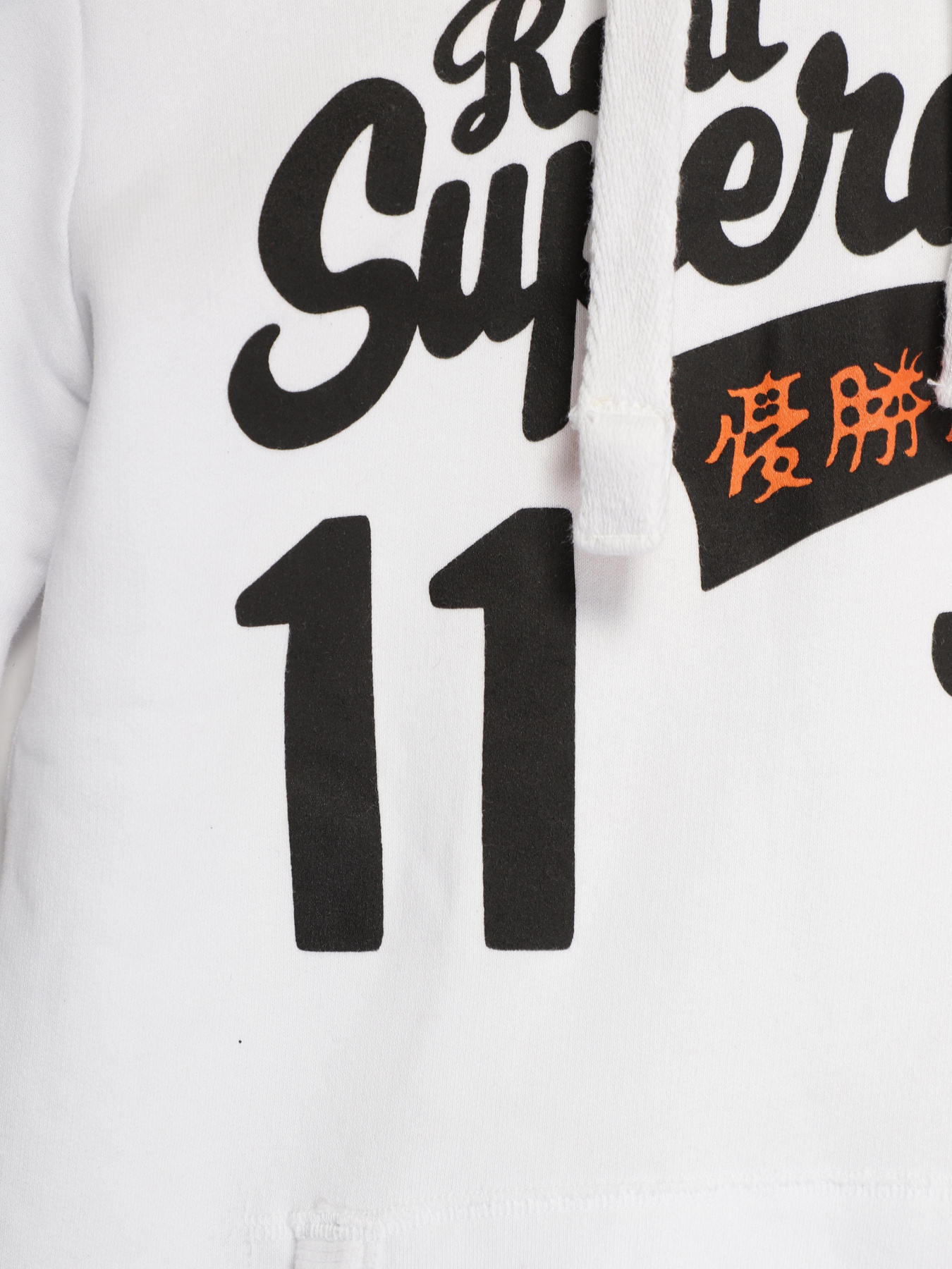 Худи Superdry модель RN1276852_білий з чорним Фото