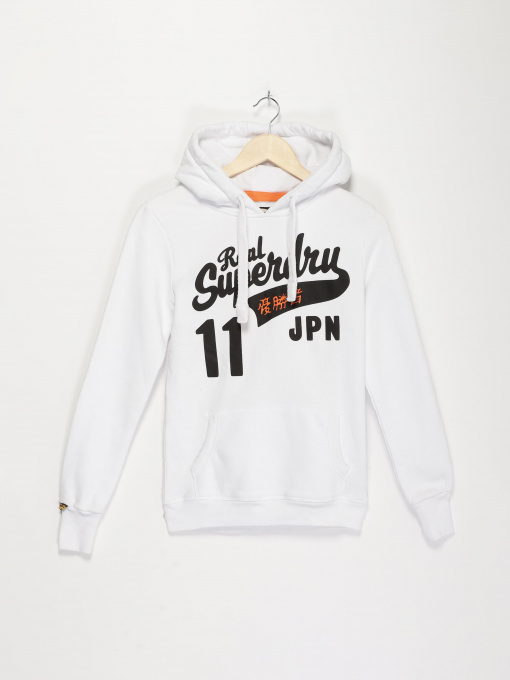 Худі та світшоти Superdry модель RN1276852_білий з чорним Фото