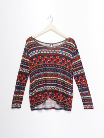 Лонгслив SPRINGFIELD модель 0078395_комб. Фото